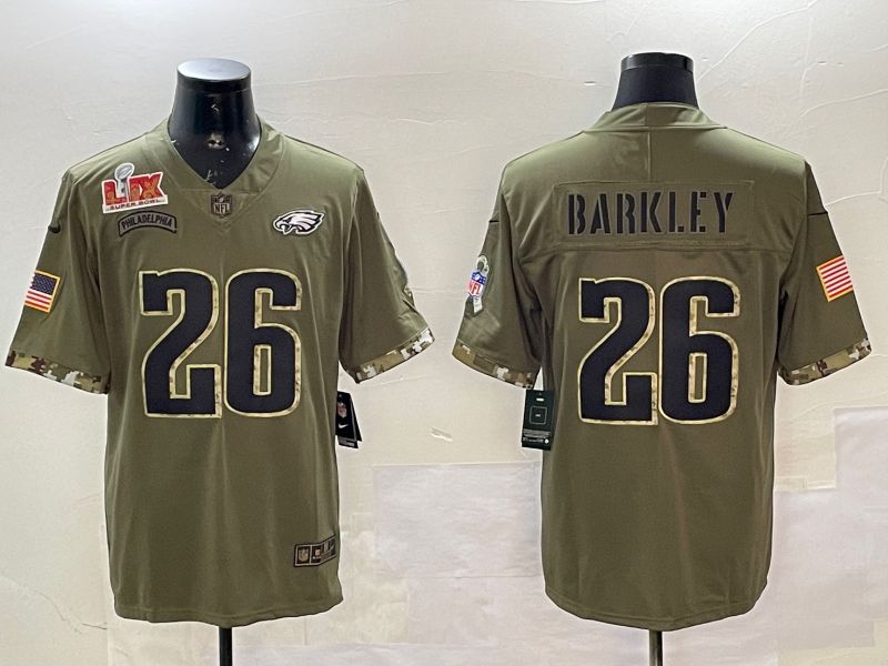 Men Philadelphia Eagles #26 Barkley Green 2025 Nike Vapor Limited NFL Jersey style 3->philadelphia eagles->NFL Jersey